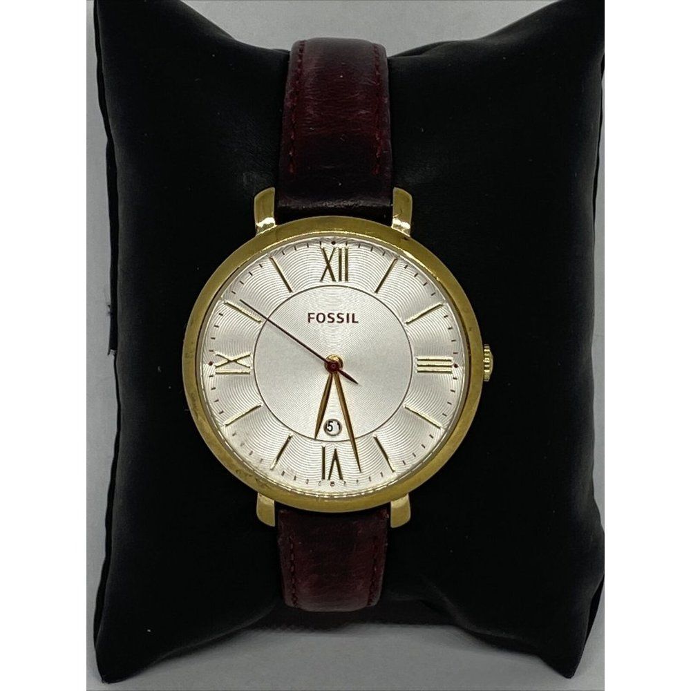 Fossil AM3856 Men's Brown Leather Analog Dial Quar